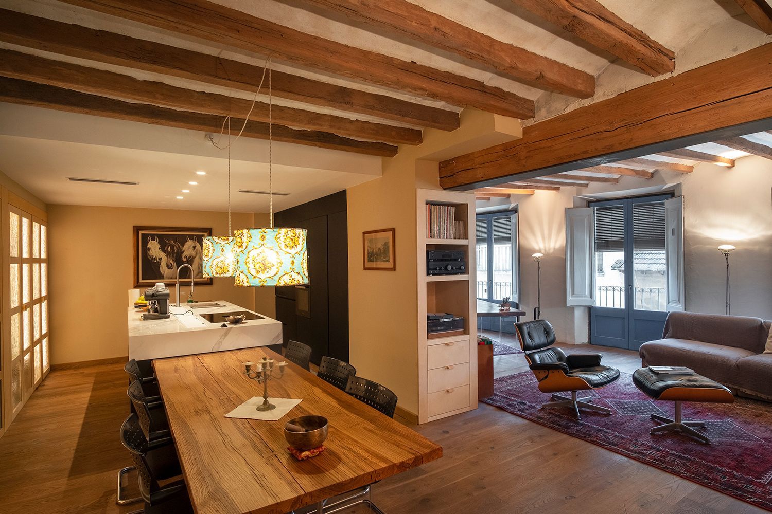 Sala d'estar de Pis en venda en Olot amb Aire condicionat, Calefacció i Parquet