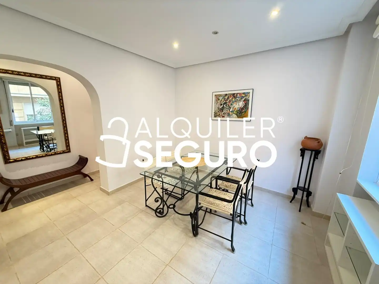 Vista exterior de Piso de alquiler en Madrid con Aire acondicionado, Calefacción y Amueblado
