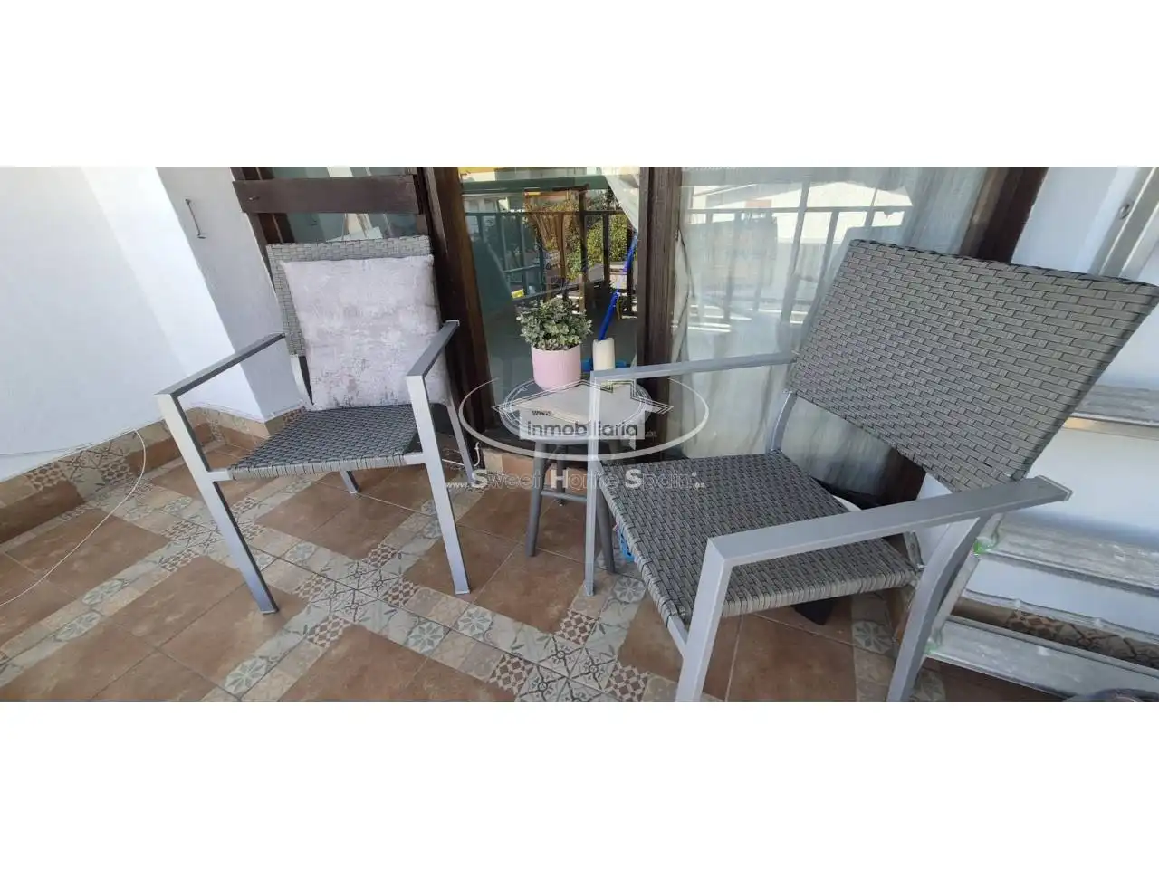 Terrace of Flat for sale in Sanlúcar de Barrameda  with Air Conditioner, Terrace and Furnished