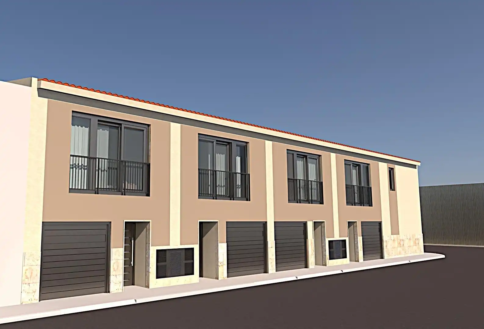 Vista exterior de Casa adosada en venta en Llubí con Aire acondicionado, Calefacción y Jardín privado