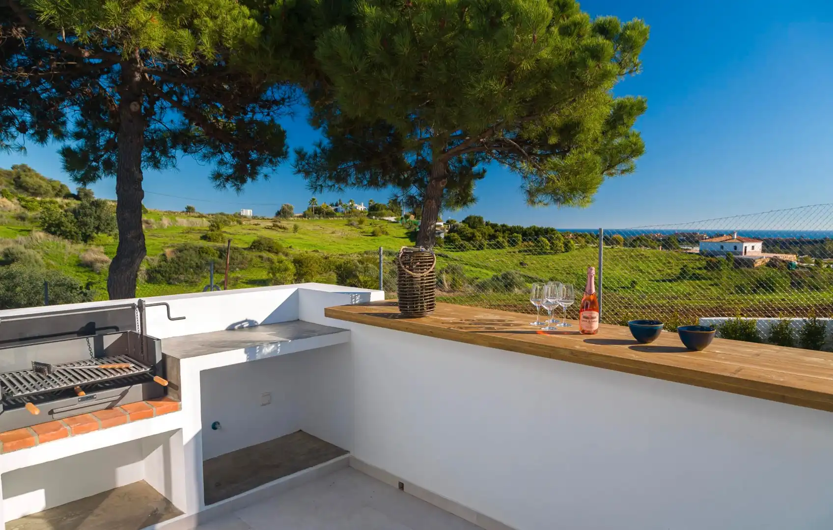 Jardí de Casa o xalet en venda en Estepona amb Aire condicionat, Calefacció i Jardí privat