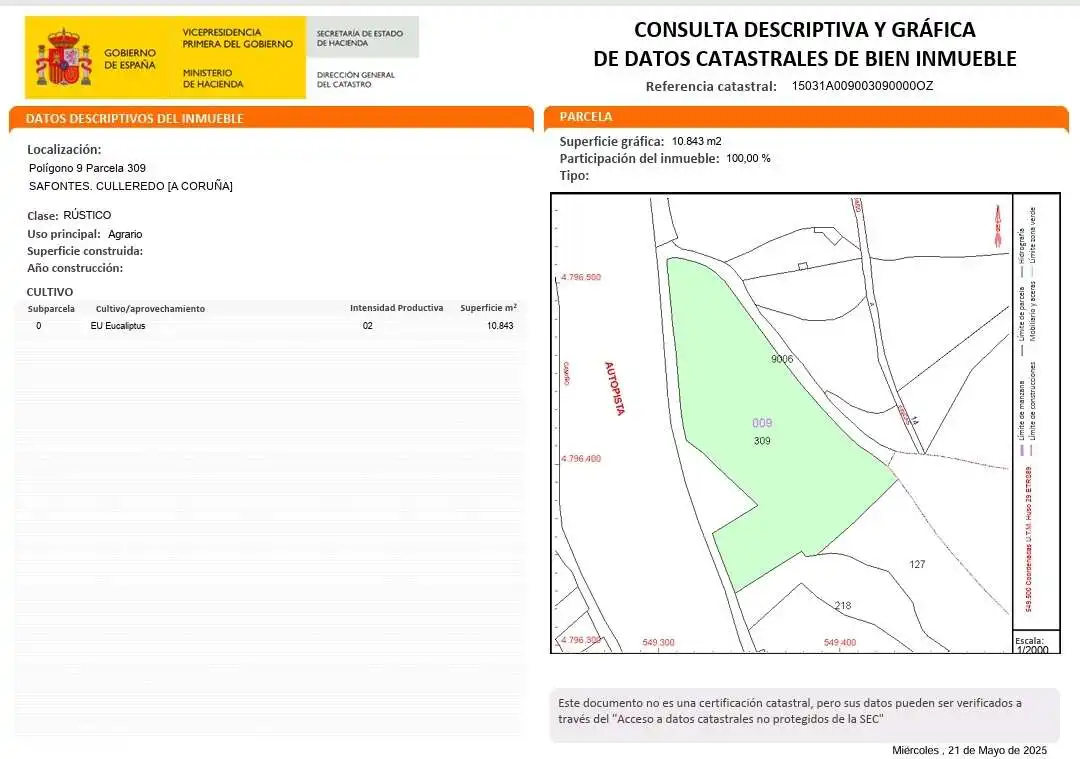 Residencial en venda en Culleredo