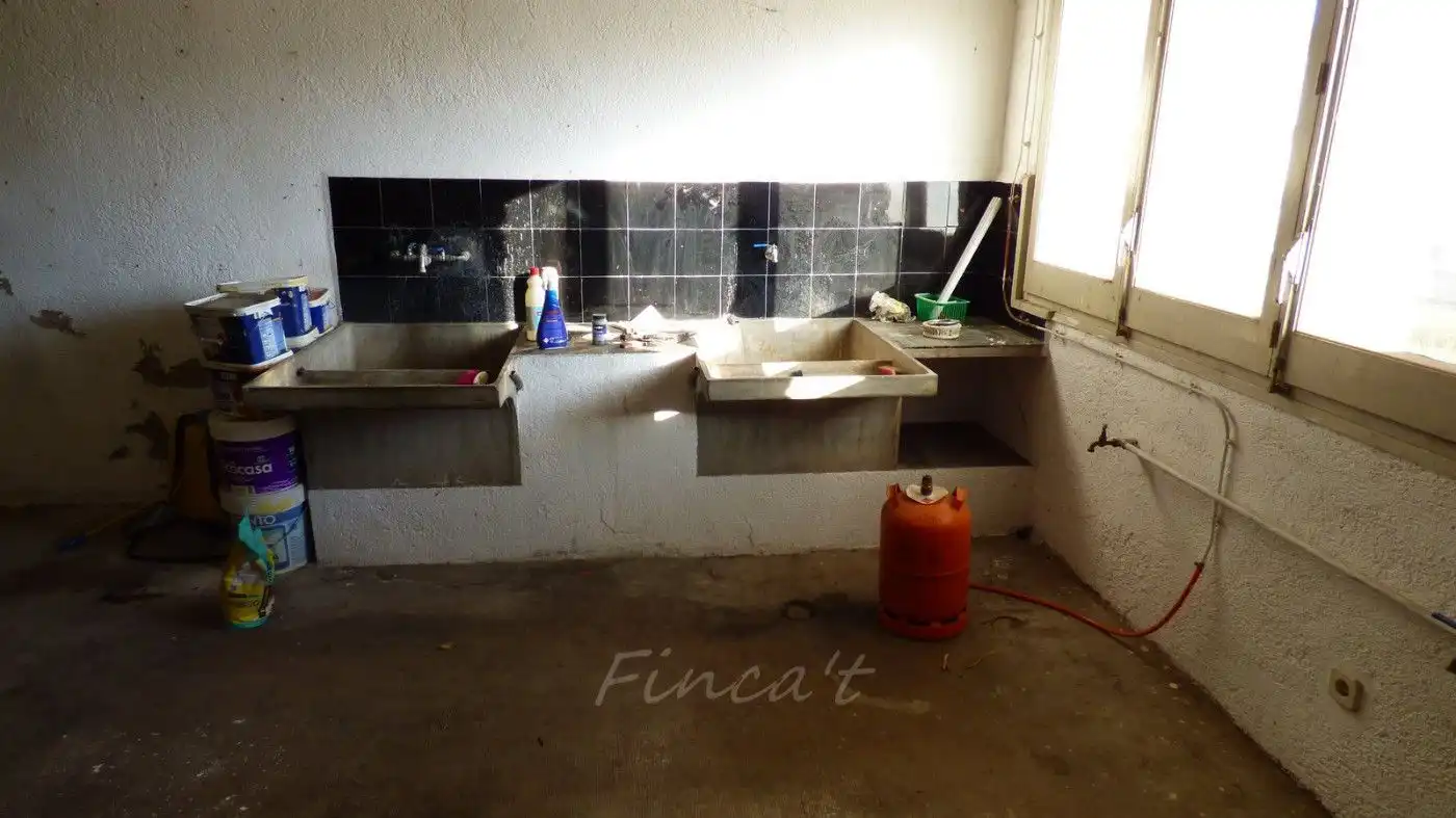 Cuina de Casa o xalet en venda en Moià amb Calefacció, Terrassa i Traster