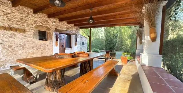 Terrasse von Country house zum Verkauf in Alcalà de Xivert mit Heizung, Privatgarten und Abstellraum
