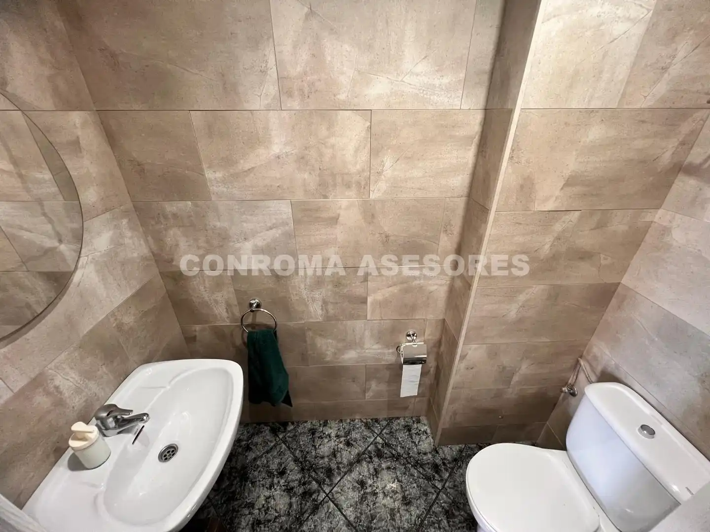 Badezimmer von Wohnung zum Verkauf in Malgrat de Mar mit Klimaanlage, Heizung und Terrasse