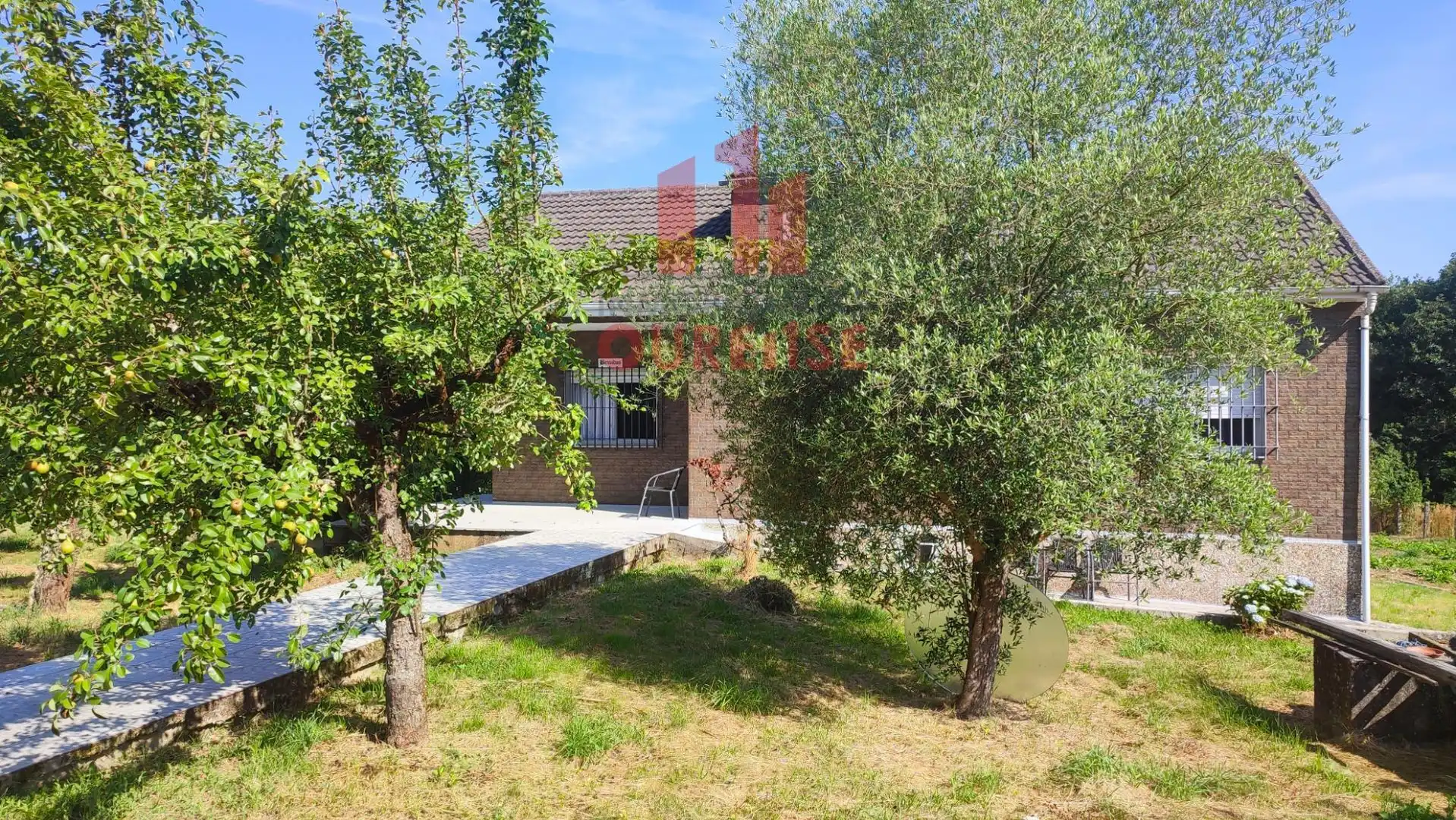 Jardí de Casa o xalet en venda en A Merca   amb Calefacció i Moblat