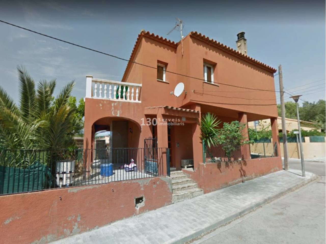 Exterior view of House or chalet for sale in Sant Miquel de Fluvià  with Private garden