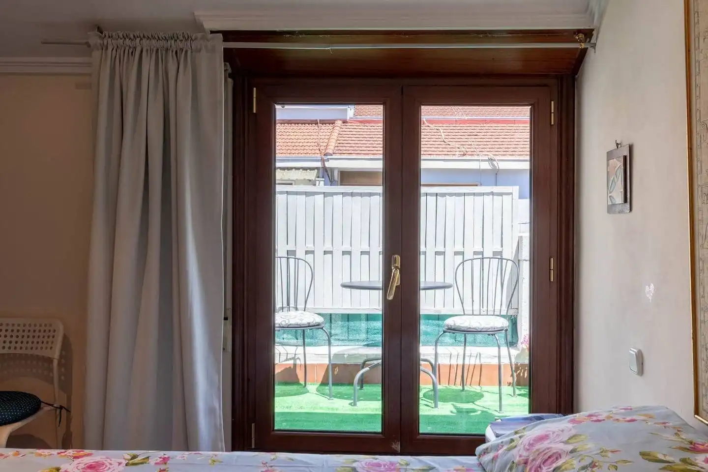 Bedroom of Flat for sale in Bilbao   with Heating, Terrace and Furnished