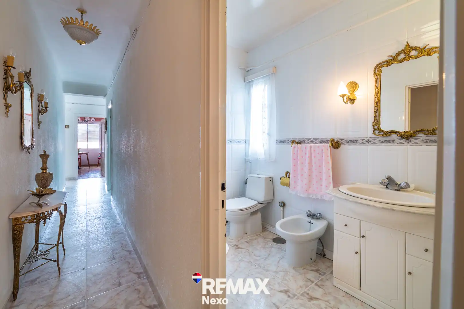 Badezimmer von Wohnung zum Verkauf in Segovia mit Heizung und Balkon