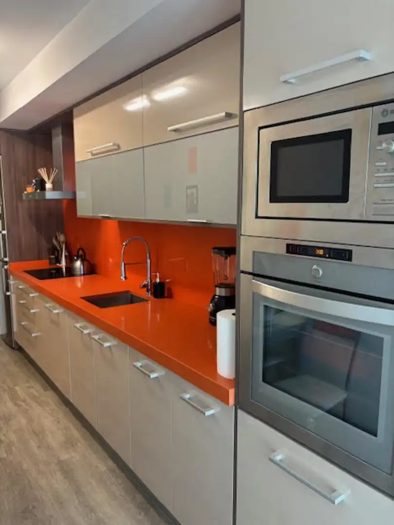 Küche von Wohnung zum Verkauf in Zaragoza mit Terrasse, Abstellraum und Möbliert