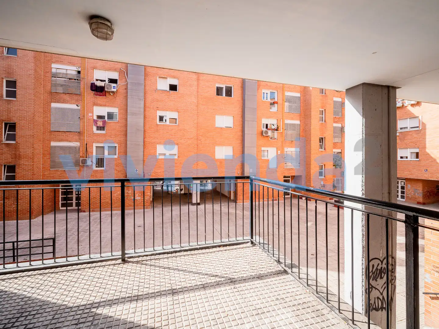 Balcony of Flat for sale in Madrid  with Heating