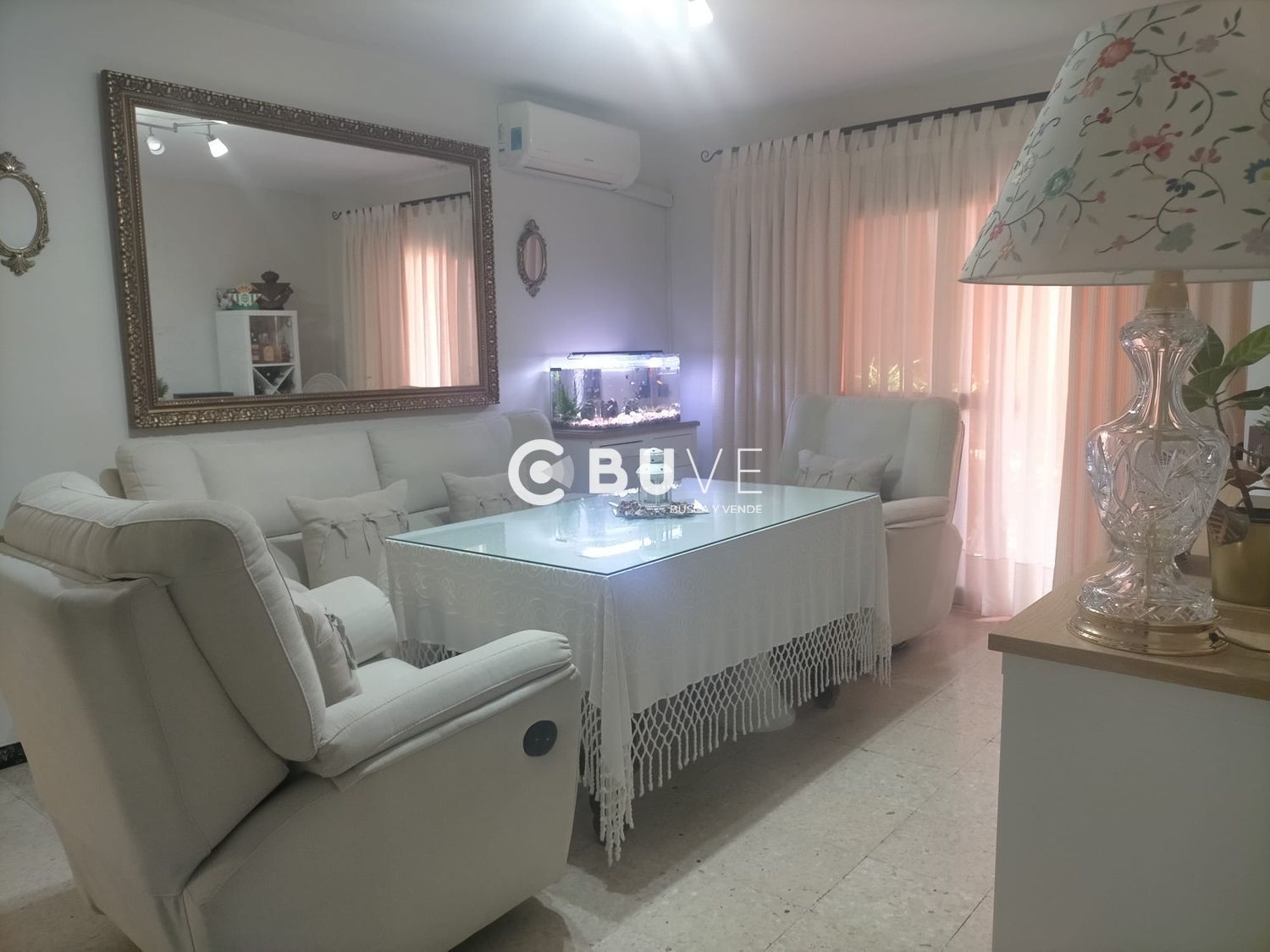 Living room of Flat for sale in Villanueva del Ariscal  with Air Conditioner, Heating and Terrace