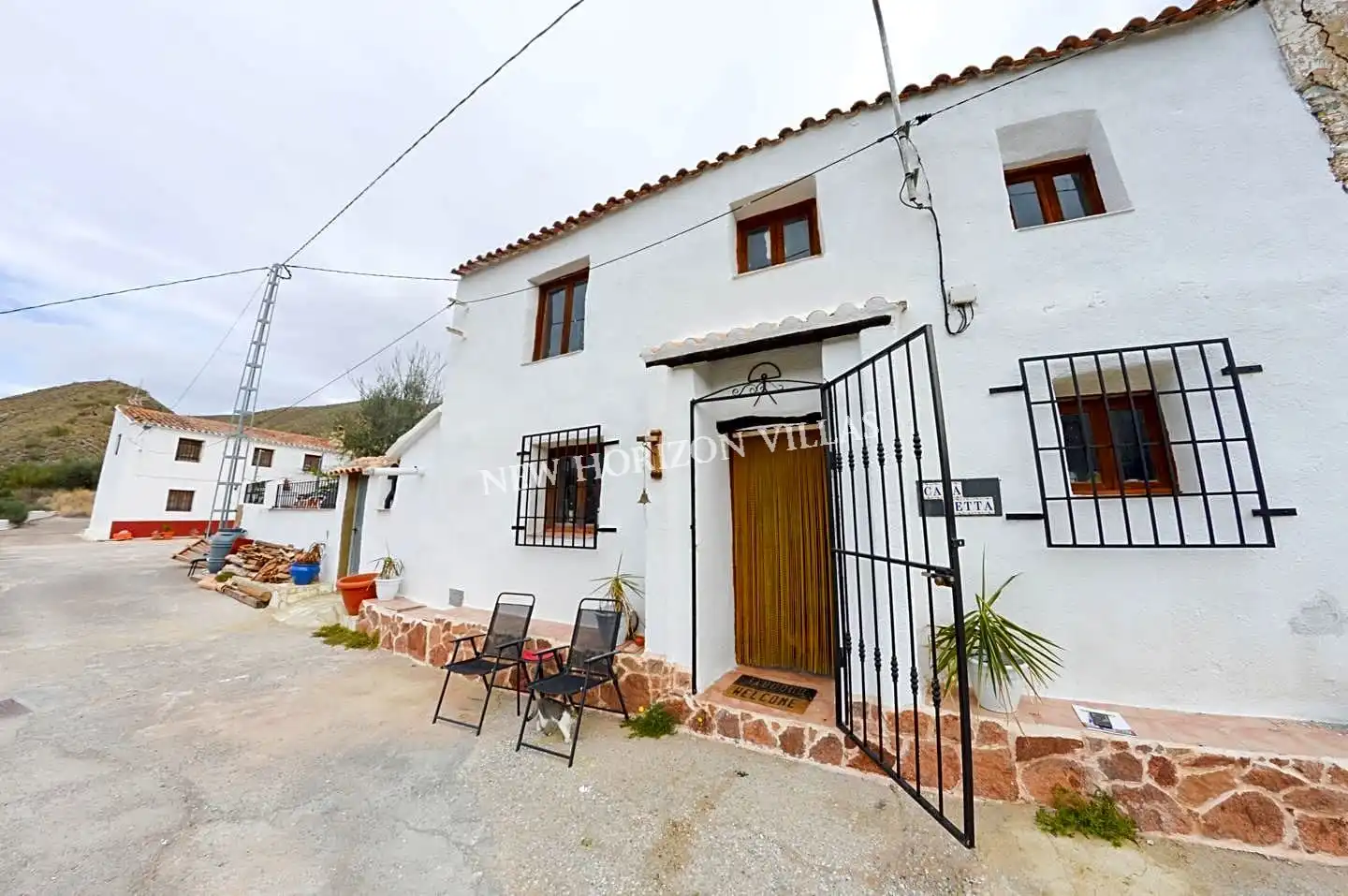 Vista exterior de Casa o chalet en venta en Cantoria con Jardín privado, Terraza y Trastero