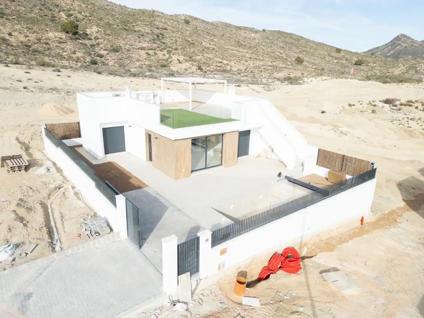 Exterior view of Houses for sale in Murcia  with Terrace