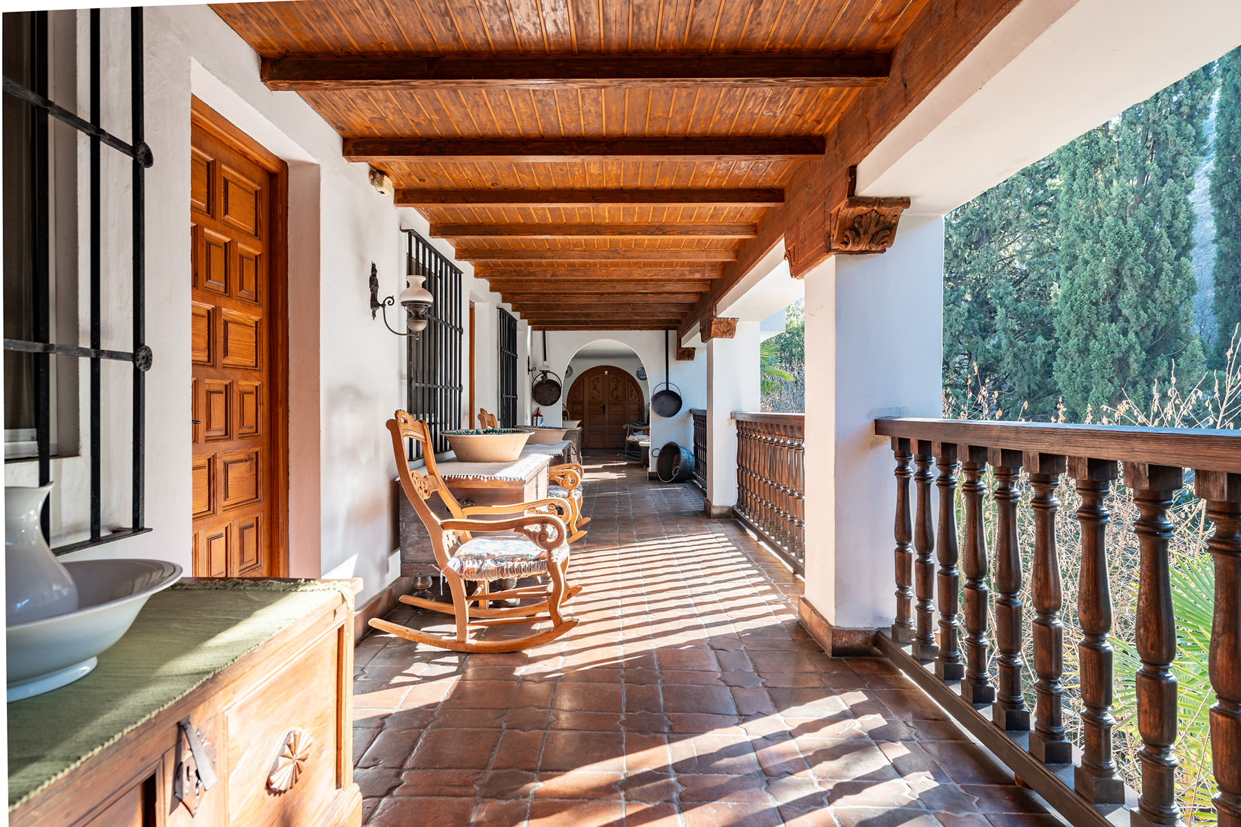 Terrace of House or chalet for sale in  Granada Capital  with Air Conditioner, Heating and Private garden