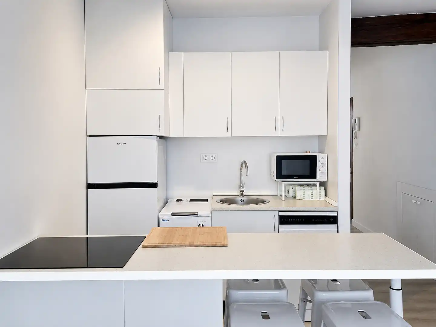 Kitchen of Flat for rent in Santander  with Terrace, Storage room and Furnished