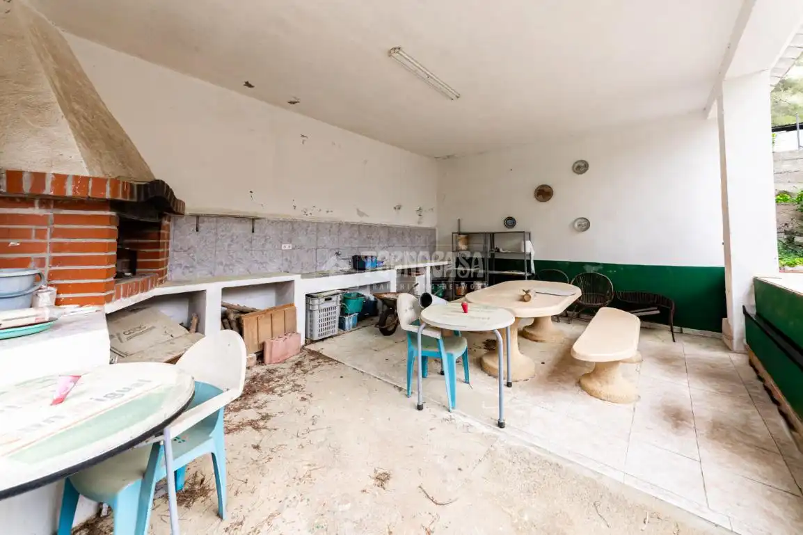 Cocina de Finca rústica en venta en Cubelles con Calefacción, Jardín privado y Terraza