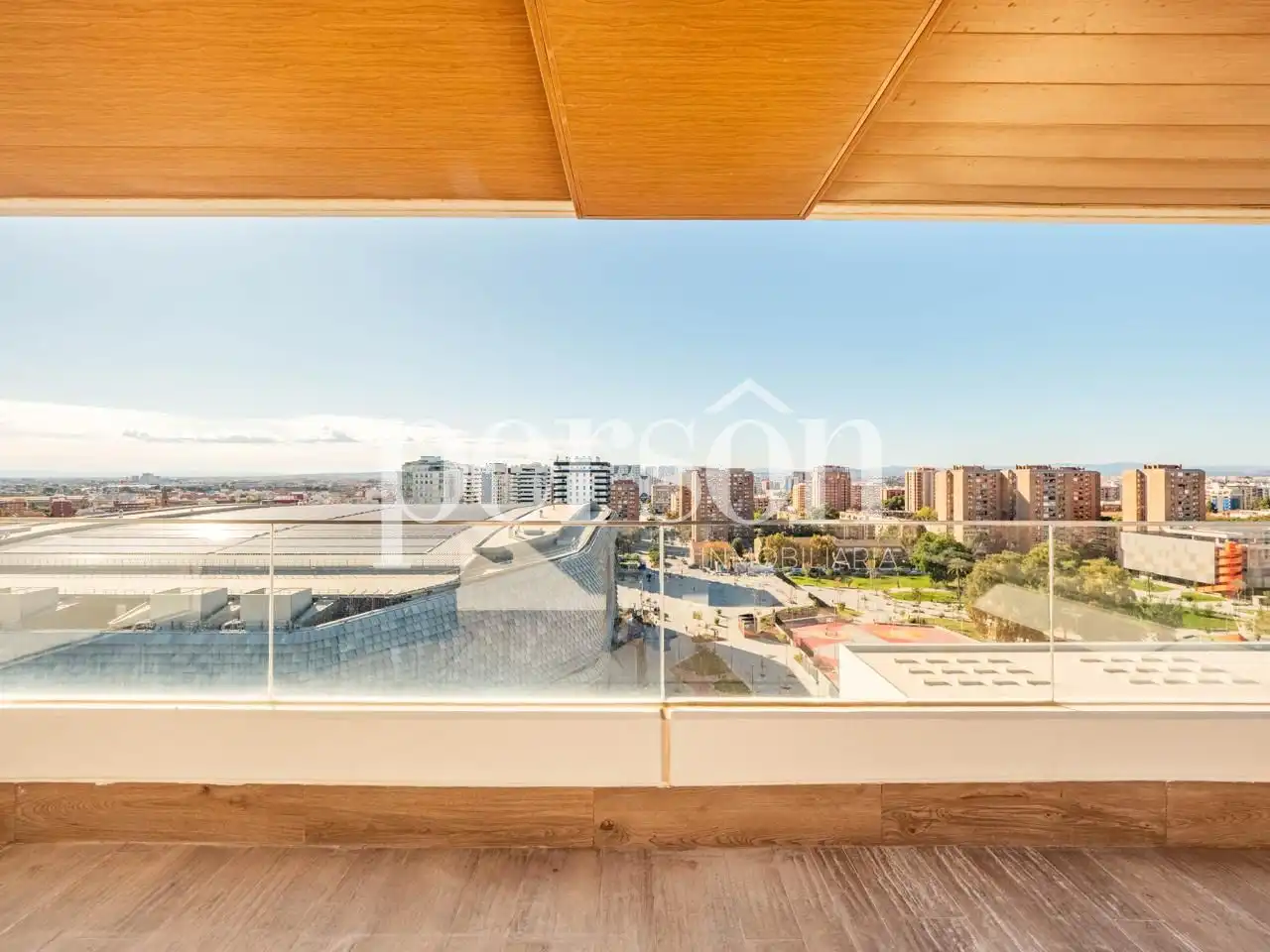 Schlafzimmer von Wohnung zum Verkauf in Valencia mit Klimaanlage, Terrasse und Schwimmbad