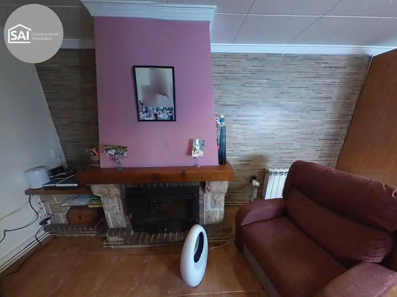 Sala d'estar de Casa o xalet en venda en Sabadell amb Aire condicionat, Calefacció i Terrassa