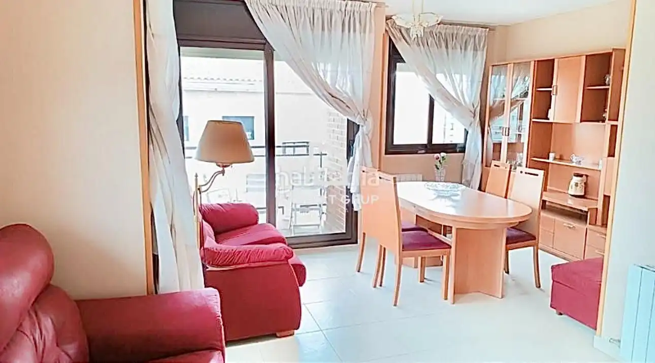 Wohnzimmer von Maisonette zum Verkauf in Lloret de Mar mit Klimaanlage, Heizung und Terrasse