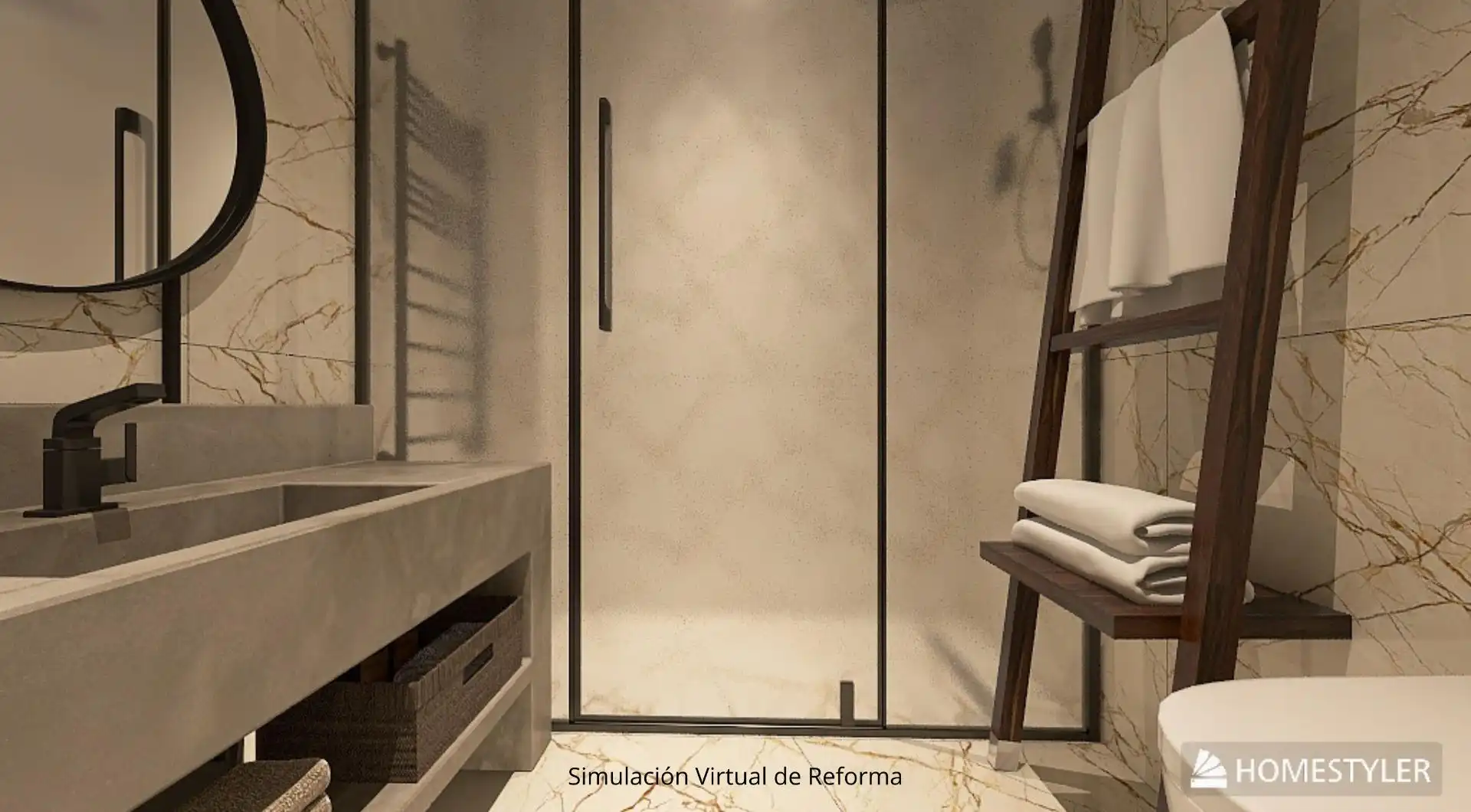 Baño de Piso en venta en Bilbao  con Calefacción, Terraza y Balcón