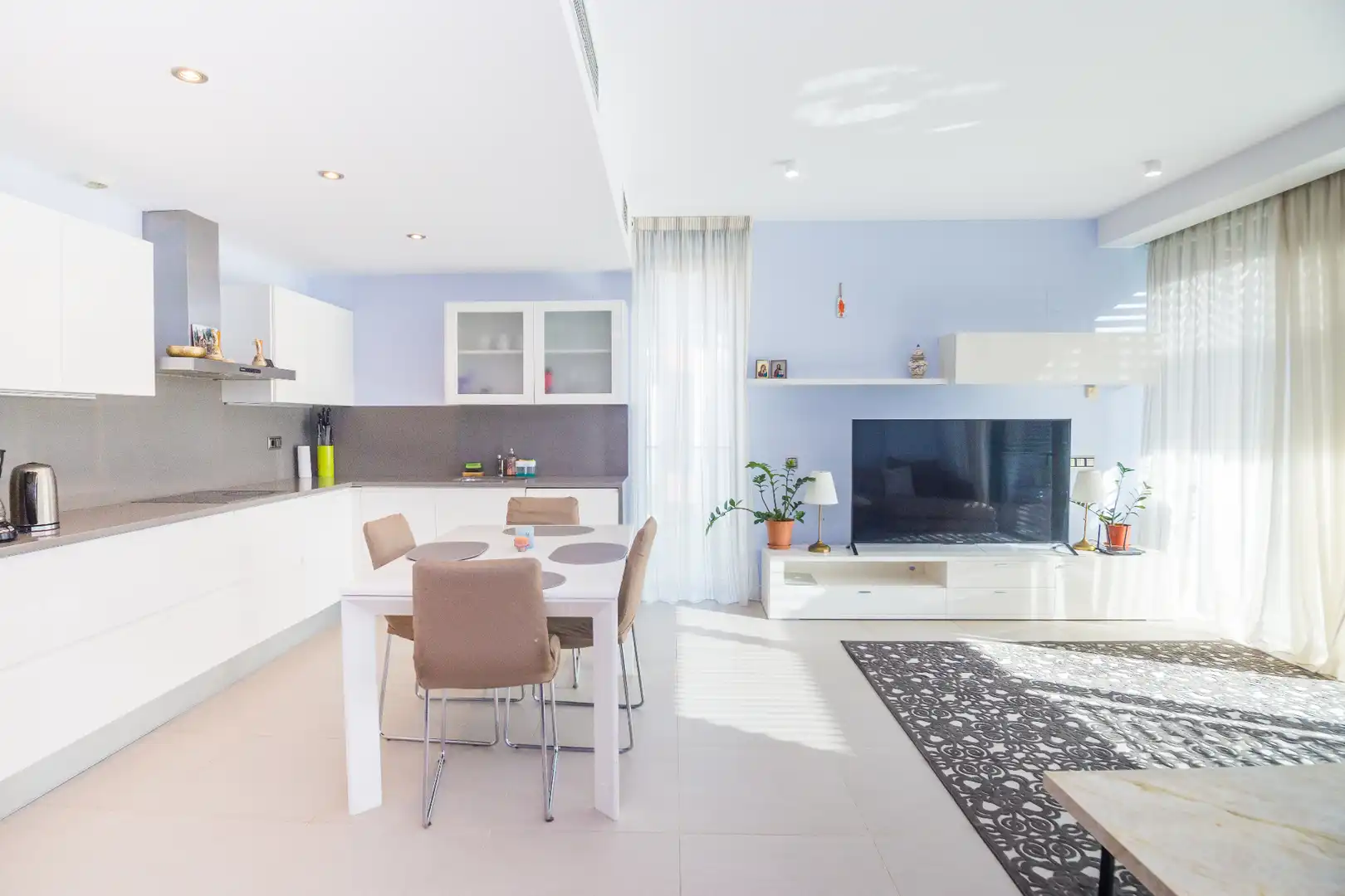 Living room of Flat for sale in Castell d'Aro, Platja d'Aro i s'Agaró  with Air Conditioner, Heating and Terrace