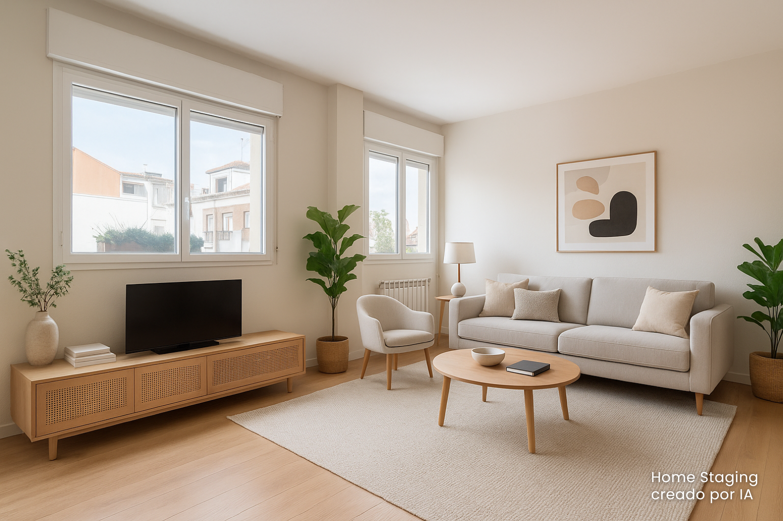 Living room of Flat for sale in Gijón   with Heating and Parquet flooring