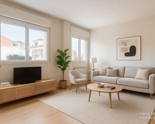 Living room of Flat for sale in Gijón   with Heating and Parquet flooring