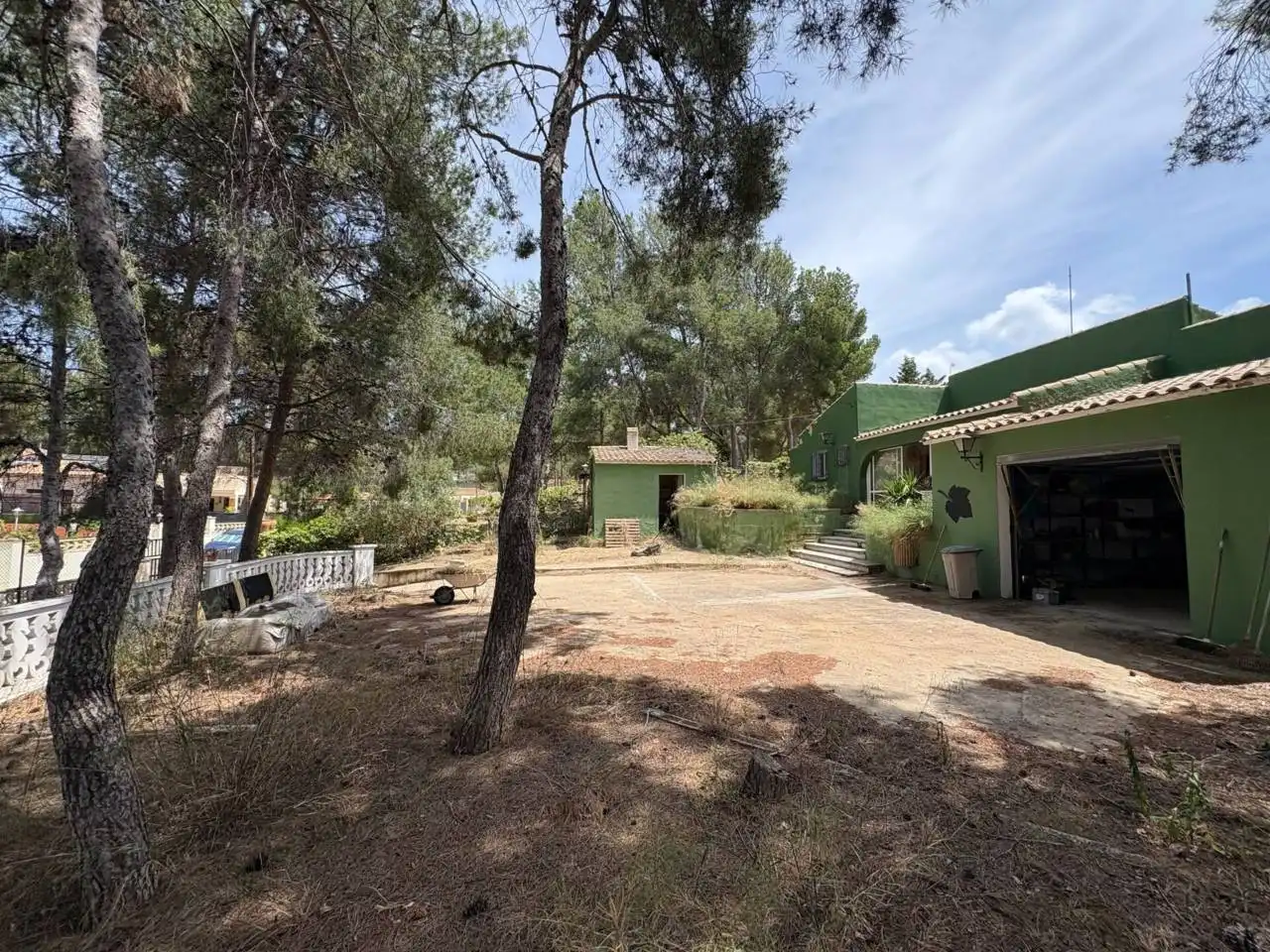 Jardín de Casa o chalet en venta en Tibi con Calefacción, Jardín privado y Amueblado