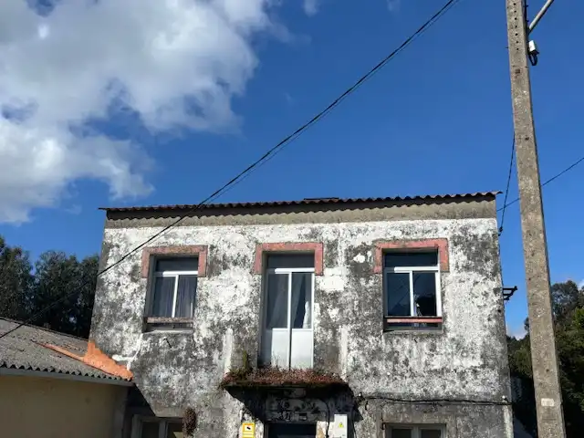 Vista exterior de Casa adosada en venda en Ferrol