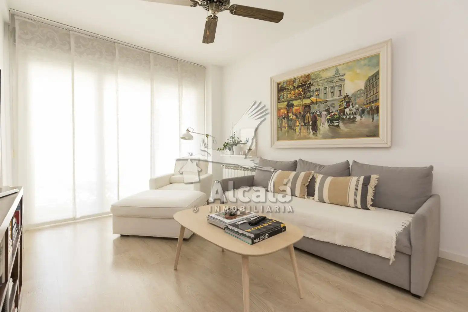 Wohnzimmer von Wohnung zum Verkauf in Alcalá de Henares mit Klimaanlage, Heizung und Terrasse