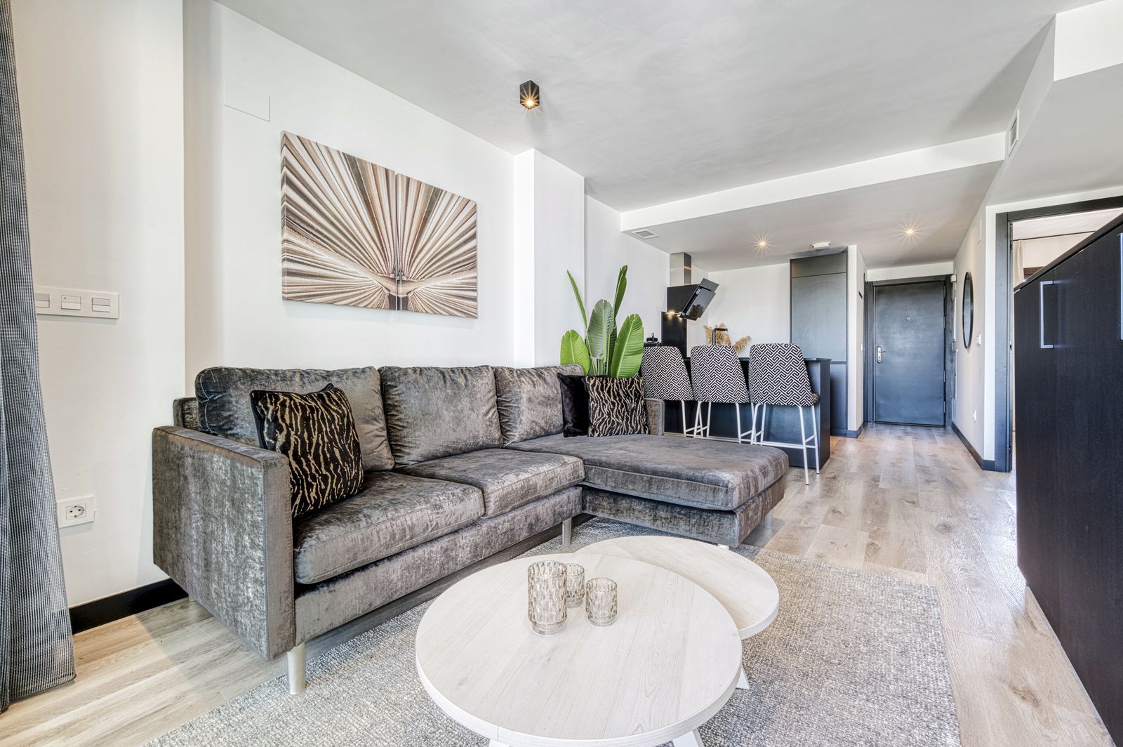 Living room of Apartment for sale in Mijas  with Air Conditioner, Terrace and Storage room