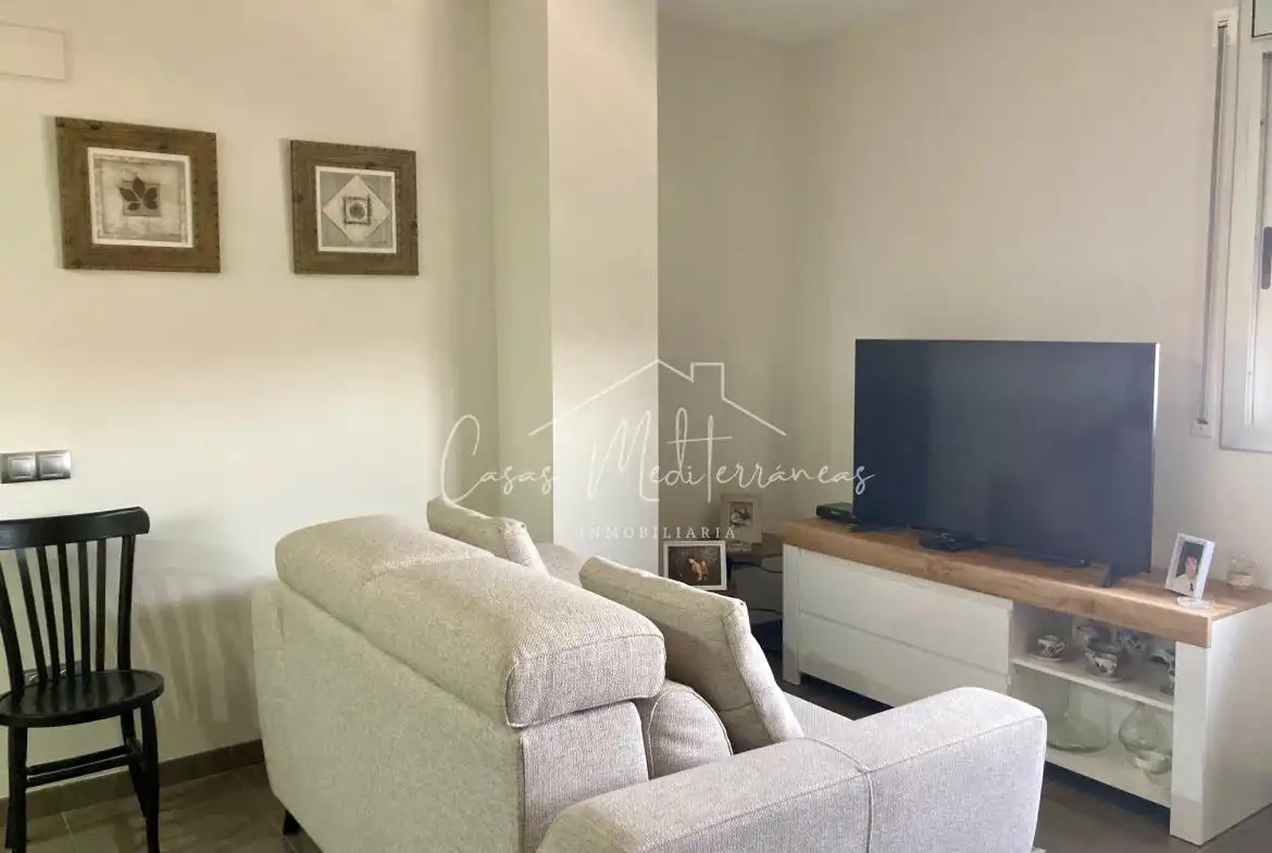 Sala de estar de Piso en venta en Deltebre con Aire acondicionado y Piscina comunitaria