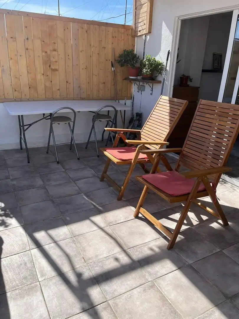 Terraza de Piso de alquiler en Mislata con Aire acondicionado, Terraza y Amueblado