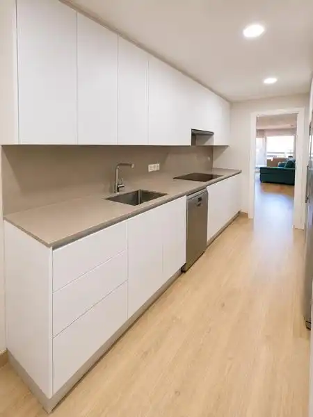 Kitchen of Flat for sale in Estepona  with Air Conditioner, Heating and Private garden