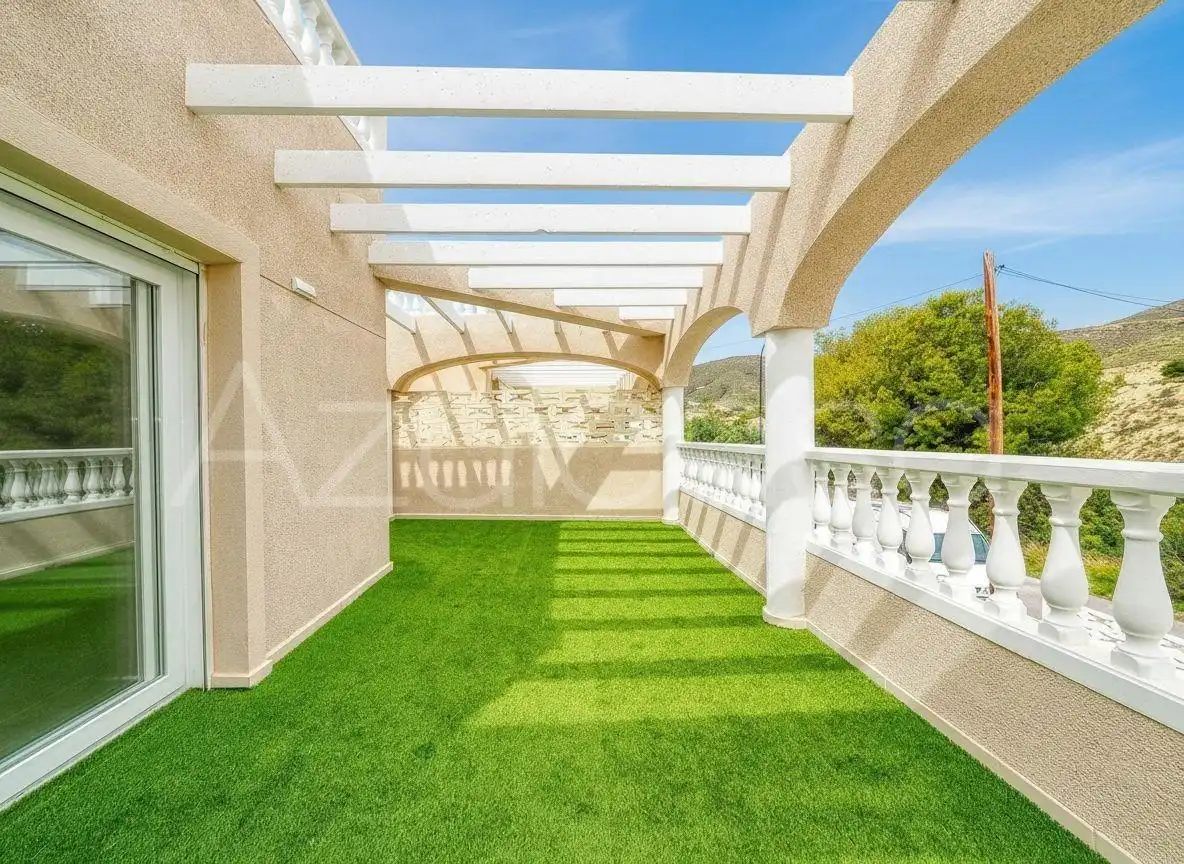 Terrace of Detached homes for sale in El Campello  with Air Conditioner, Terrace and Alarm