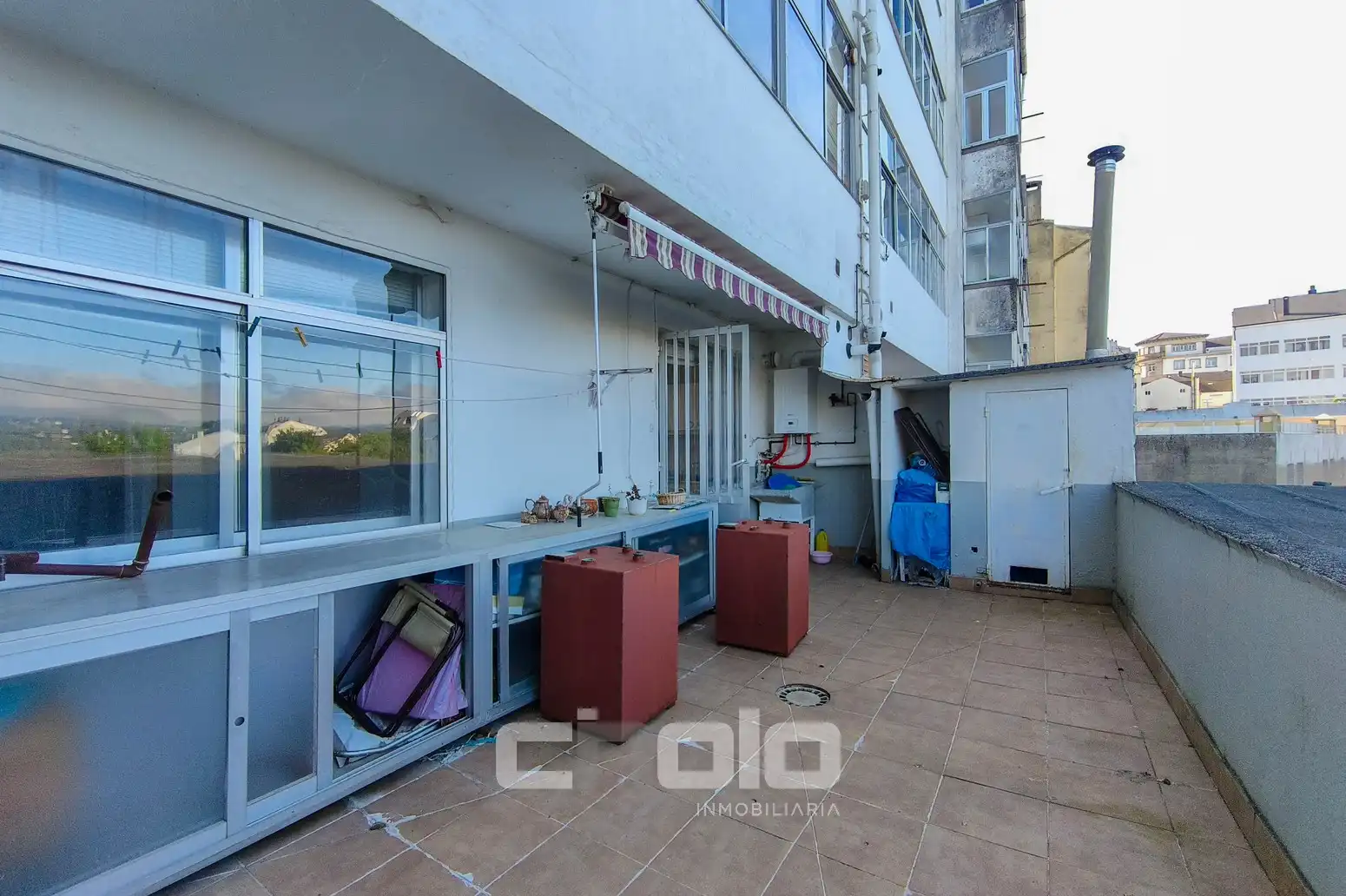 Terrasse von Wohnung zum Verkauf in Lugo mit Heizung, Terrasse und Balkon