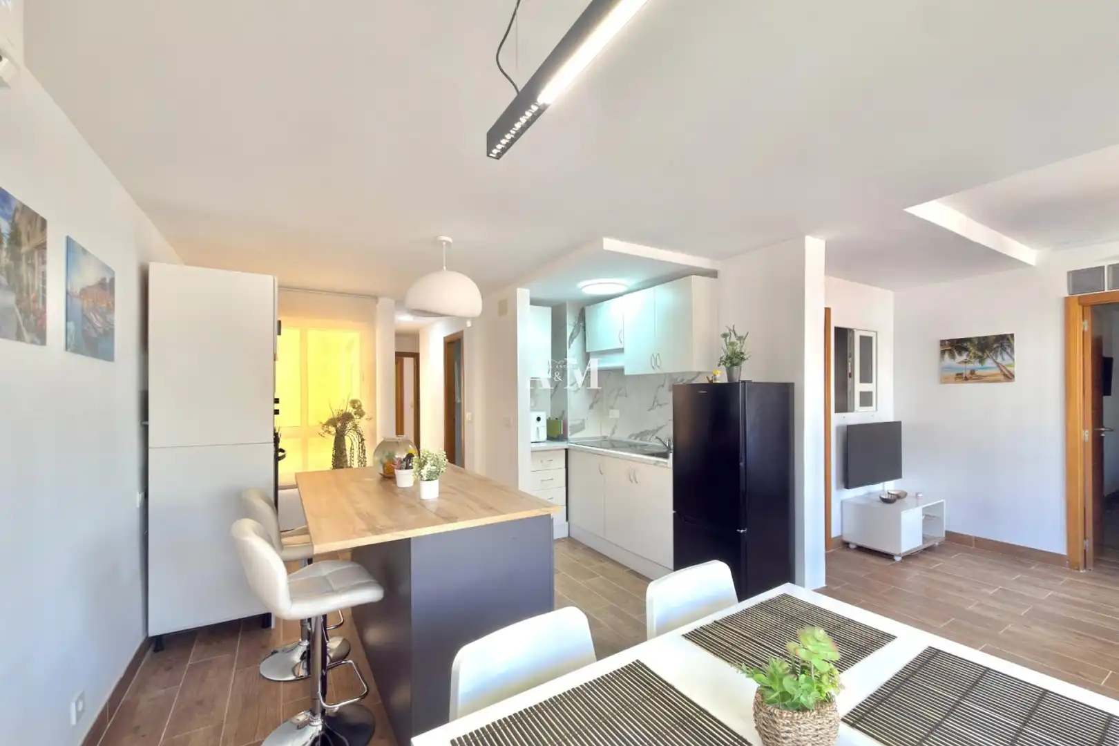 Küche von Wohnung zur Miete in Guardamar del Segura mit Klimaanlage, Heizung und Terrasse