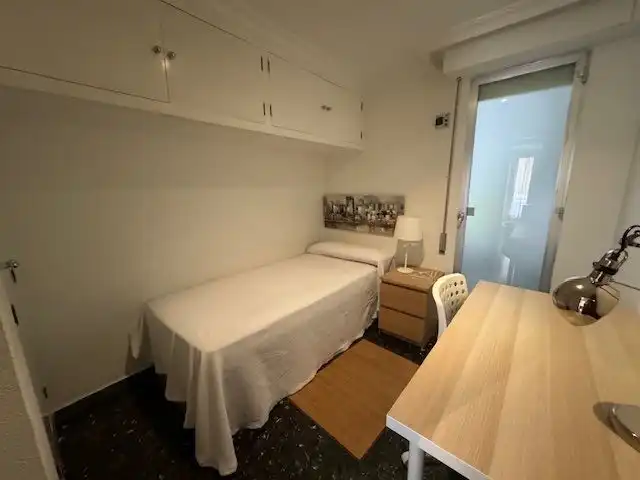 Schlafzimmer von Wohnung zur Miete in Alcoy / Alcoi mit Heizung, Terrasse und Möbliert