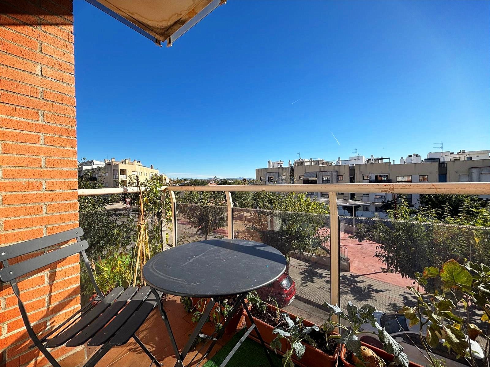Balcony of Flat for sale in Cubelles  with Air Conditioner, Heating and Terrace