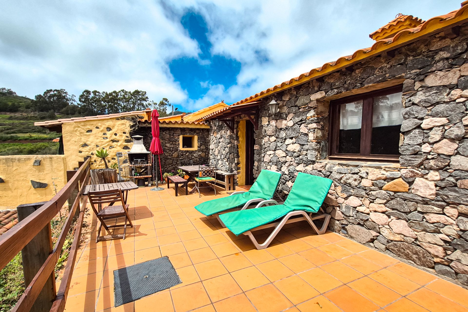 Terrace of House or chalet for sale in Moya (Las Palmas)  with Air Conditioner, Private garden and Terrace