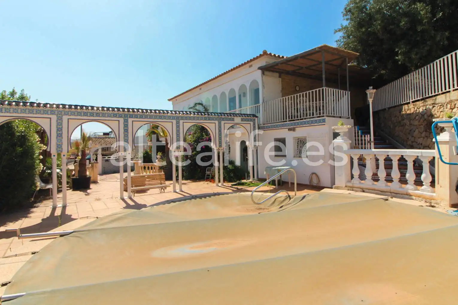 Vista exterior de Casa o chalet en venta en Altea con Aire acondicionado, Calefacción y Terraza