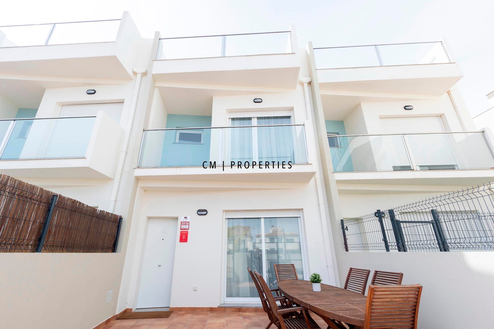 Exterior view of Single-family semi-detached for sale in Almenara  with Air Conditioner, Heating and Terrace