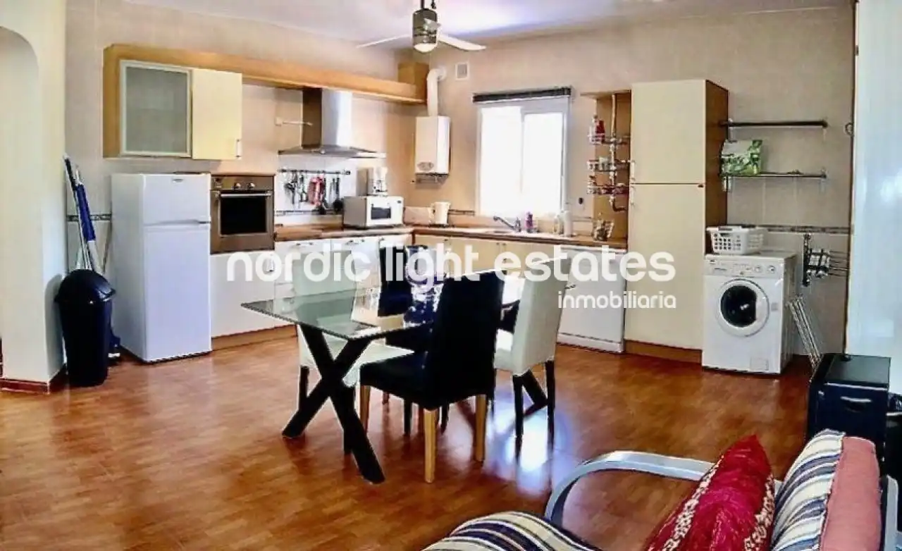 Exterior view of Houses for sale in Viñuela  with Terrace, Swimming Pool and Furnished