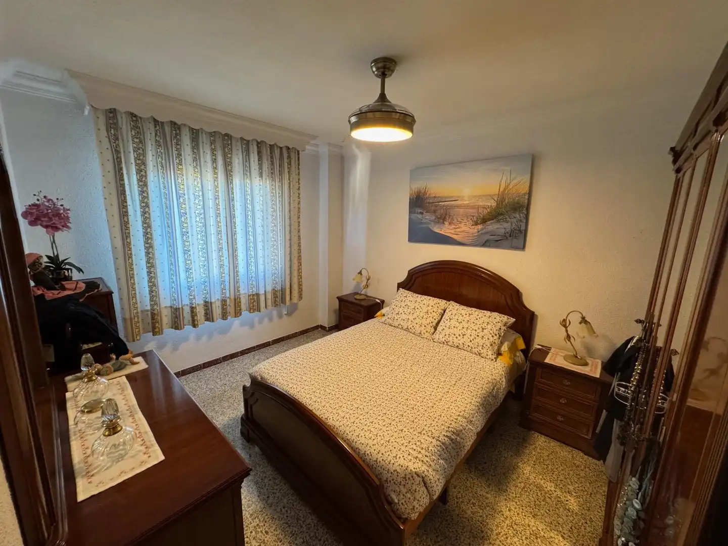 Bedroom of Flat for sale in Málaga  with Terrace and Storage room