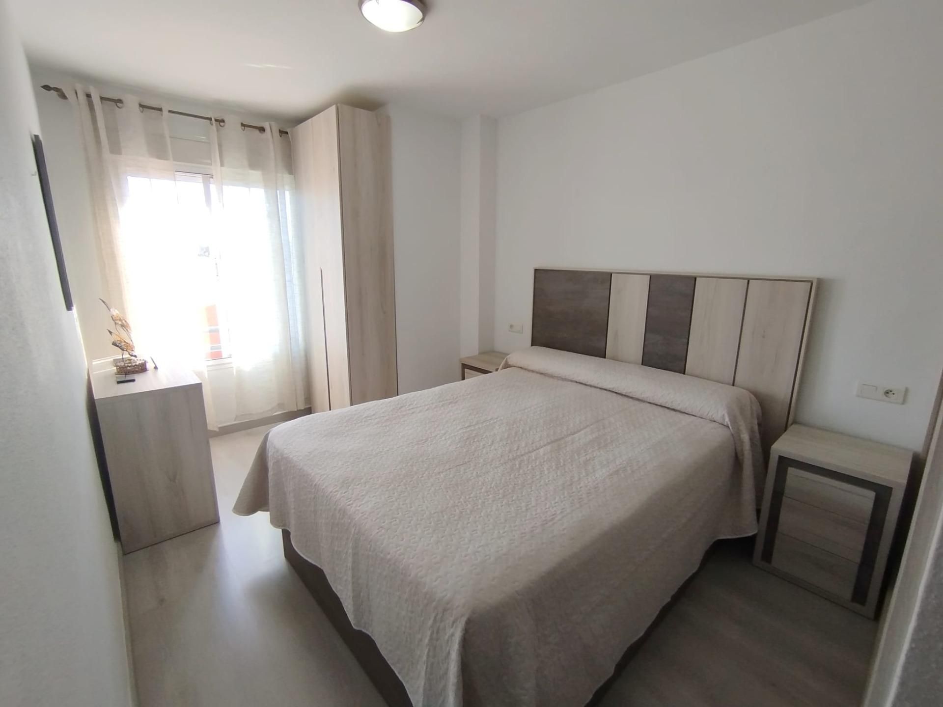 Bedroom of Flat for sale in Málaga Capital  with Air Conditioner and Balcony