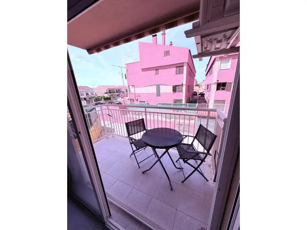Terrassa de Apartament en venda en Mazarrón amb Aire condicionat, Moblat i Piscina comunitària