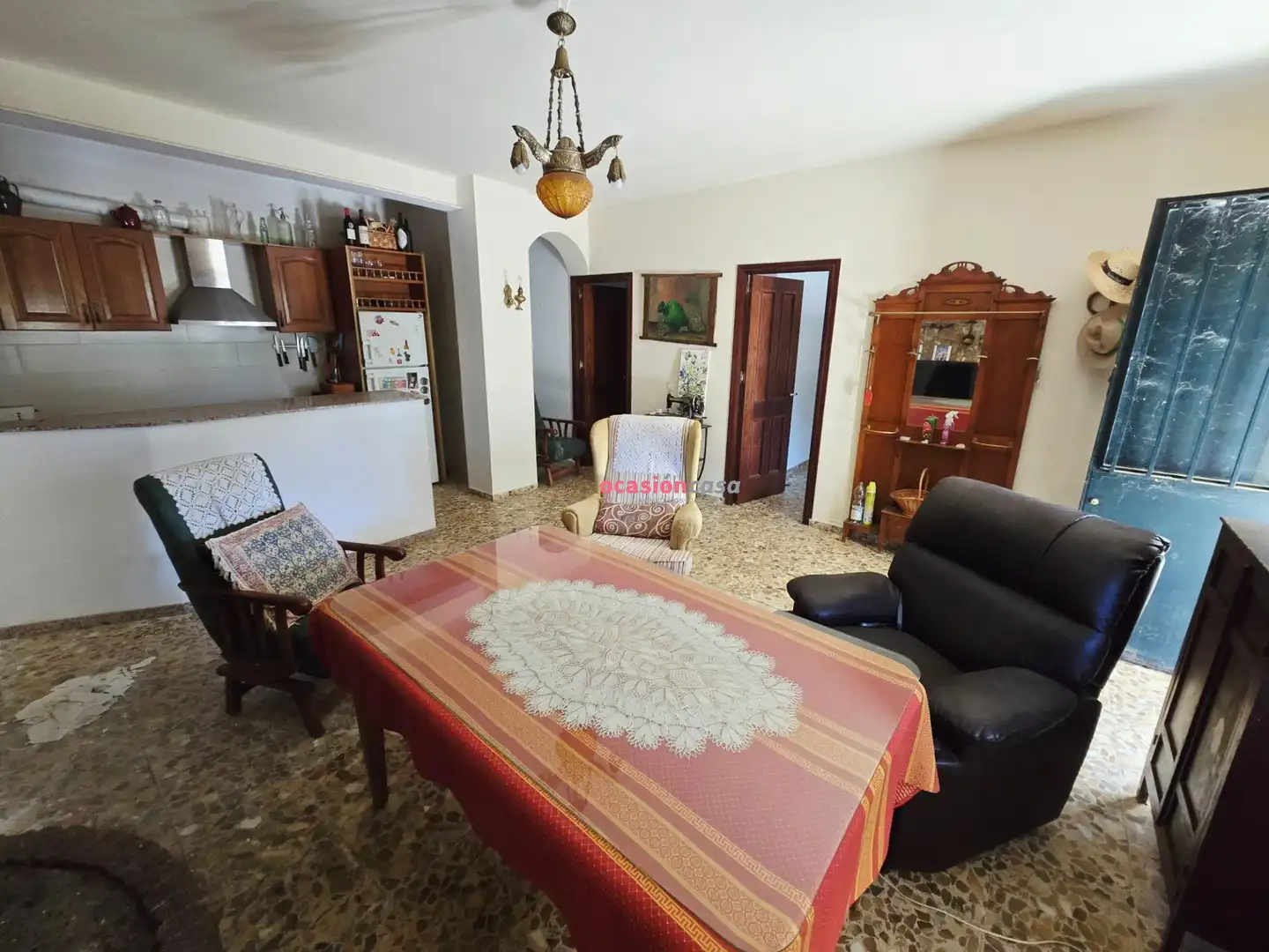 Sala d'estar de Casa o xalet en venda en Villanueva del Duque amb Jardí privat, Traster i Piscina