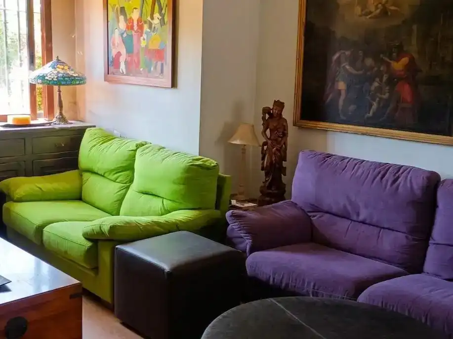 Sala de estar de Piso en venta en Carmona con Aire acondicionado, Jardín privado y Parquet