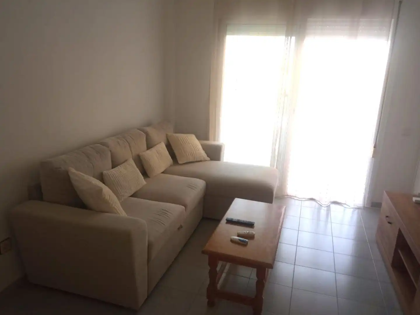 Living room of Flat for rent in Roquetas de Mar  with Air Conditioner, Heating and Terrace